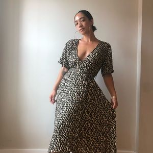 BANANA REPUBLIC Wrap Maxi Dress